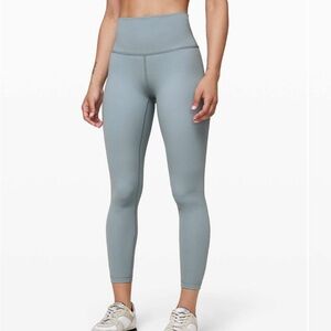 Lululemon High-Rise 7/8 Tight 25" in Chambray - good used condition